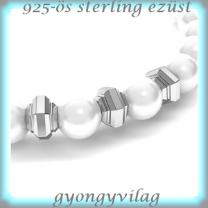 925-ös ezüst köztes / gyöngy / dísz EKÖ 84 - gyöngy, ékszerkellék - fém köztesek - Meska.hu