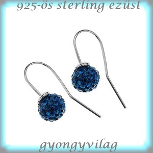 925-ös sterling ezüst ékszerkellék: fülbevaló kapocs, akasztós EFK A 69 g - kellékek & szerszámok - gyöngyfűzés kellékek - egyéb alkatrész - Meska.hu