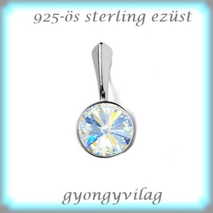 925-ös ezüst medálkapocs EMK 55-10 - kellékek & szerszámok - ékszerkellék - medáltartó, medálkapocs - Meska.hu