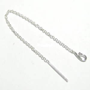 925-ös sterling ezüst ékszerkellék: fülbevaló kapocs, bedugós, füllánc EFK BFL 26-95e - Meska.hu