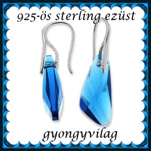 925-ös sterling ezüst ékszerkellék: fülbevaló kapocs, akasztós EFK A 56 - kellékek & szerszámok - ékszerkellék - fülbevaló kapocs - Meska.hu