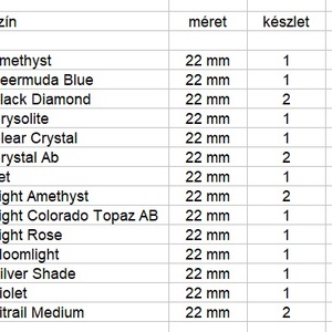 Ékszerkellék: Swarovski kristály barokk medál 22mm-es  több színben  SW6090-22 - kellékek & szerszámok - gyöngyfűzés kellékek - swarovski kristályok - Meska.hu