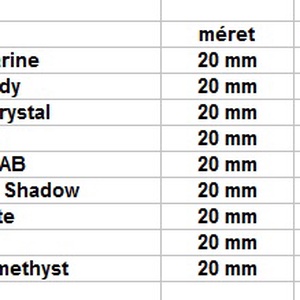Ékszerkellék: Swarovski kristály avant-garde 20mm-es több színben - gyöngy, ékszerkellék - swarovski kristályok - Meska.hu Ékszerkellék: Swarovski kristály avant-garde 20mm-es több színben - gyöngy, ékszerkellék - swarovski kristályok - Meska.hu