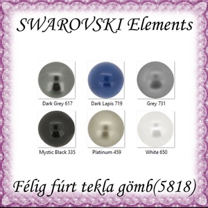 Ékszerkellék: Swarovski félig fúrt tekla gömb 10mm-es - gyöngy, ékszerkellék - swarovski kristályok - Meska.hu Ékszerkellék: Swarovski félig fúrt tekla gömb 10mm-es - gyöngy, ékszerkellék - swarovski kristályok - Meska.hu