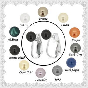 925-ös sterling ezüst klipsz Swarovski félig fúrt gömb 8mm több színben SFE-SW03-3-8, Ékszer, Lógó fülbevaló, Fülbevaló, Ékszerkészítés, Gyöngyfűzés, gyöngyhímzés, Meska