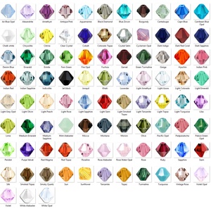 Ékszerkellék: Swarovski bicon több színben 4mm  SWGY5328-4  24db/csomag - kellékek & szerszámok - gyöngyfűzés kellékek - swarovski kristályok - Meska.hu