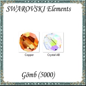 Swarovski kristály gyöngy: SW5000-2 AB gömb 2mm-es AB bevonatos több színben 4db / csomag, Kellékek & szerszámok, Gyöngyfűzés kellékek, Swarovski kristályok, Ékszerkészítés, Ékszerkészítés, MESKA