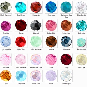 Swarovski kristály gyöngy: SW5000-3 gömb 3mm-es több színben  - kellékek & szerszámok - gyöngyfűzés kellékek - swarovski kristályok - Meska.hu