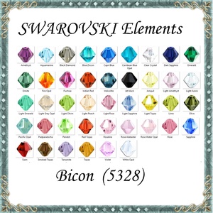 Ékszerkellék: Swarovski bicon 6mm 6db/cs több színben  SWGY5328-6, Kellékek & szerszámok, Gyöngyfűzés kellékek, Swarovski kristályok, Ékszerkészítés, Ékszerkészítés, MESKA