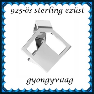 925-ös sterling ezüst ékszerkellék: medáltartó, medálkapocs EMK 87, Kellékek & szerszámok, Ékszerkellék, Medáltartó, medálkapocs, Ékszerkészítés, Mindenmás, Ékszerkészítés, MESKA