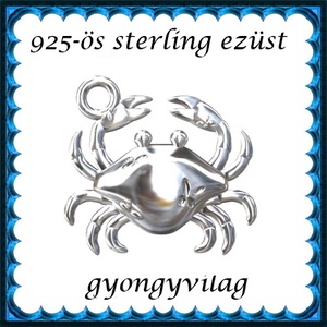 925-ös sterling ezüst ékszerkellék: medál / pandora / fityegő EM24 - gyöngy, ékszerkellék - fém köztesek - Meska.hu