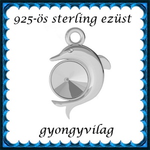 925-ös sterling ezüst ékszerkellék: medál / pandora / fityegő EMTÉ 22, Kellékek & szerszámok, Gyöngyfűzés kellékek, Cabochon, Ékszerkészítés, Mindenmás, Ékszerkészítés, MESKA