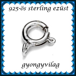 925-ös sterling ezüst ékszerkellék: lánckalocs  ELK 1S 12-9,25 - kellékek & szerszámok - gyöngyfűzés kellékek - egyéb alkatrész - Meska.hu