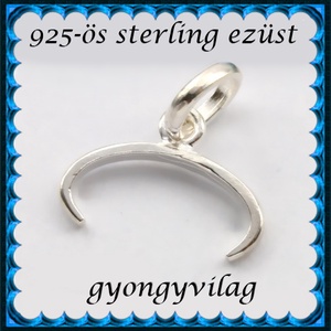 925-ös ezüst medálkapocs  EMK 93, Kellékek & szerszámok, Ékszerkellék, Medáltartó, medálkapocs, Ékszerkészítés, Ékszerkészítés, MESKA