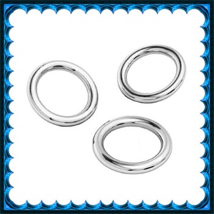 925-ös sterling ezüst ékszerkellék: karika zárt ESZK Z 4,5x0,8 mm 3db/csomag, Kellékek & szerszámok, Gyöngyfűzés kellékek, Szerelőkarika, Ékszerkészítés, Ékszerkészítés, MESKA