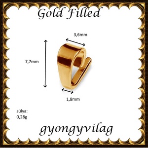 925-ös sterling ezüst ékszerkellék: medáltartó, medálkapocs EMK 72rg Gold Filled - gyöngy, ékszerkellék - egyéb alkatrész - Meska.hu 925-ös sterling ezüst ékszerkellék: medáltartó, medálkapocs EMK 72rg Gold Filled - gyöngy, ékszerkellék - egyéb alkatrész - Meska.hu