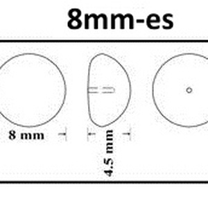 Ékszerkellék: Swarovski félig fúrt tekla fél gömb  8 mm-es több színben  - kellékek & szerszámok - gyöngyfűzés kellékek - swarovski kristályok - Meska.hu
