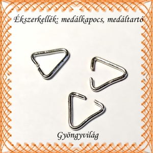 medálkapocs 30db/csomag BMK 03-9x7 - gyöngy, ékszerkellék - egyéb alkatrész - Meska.hu