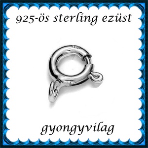 925-ös sterling ezüst ékszerkellék: lánckalocs  ELK 1S 12-1-8,6e, Kellékek & szerszámok, Gyöngyfűzés kellékek, Egyéb alkatrész, Ékszerkészítés, MESKA