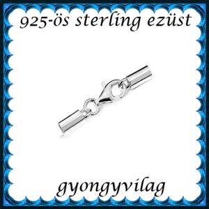 925-ös sterling ezüst ékszerkellék: láncvég + kapocs ELK K+V 04-1,5 1,5mm-es - gyöngy, ékszerkellék - egyéb alkatrész - Meska.hu 925-ös sterling ezüst ékszerkellék: láncvég + kapocs ELK K+V 04-1,5 1,5mm-es - gyöngy, ékszerkellék - egyéb alkatrész - Meska.hu