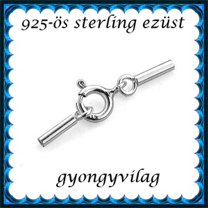 925-ös ezüst láncvég + kapocs ELK K+V 05-1 - gyöngy, ékszerkellék - egyéb alkatrész - Meska.hu 925-ös ezüst láncvég + kapocs ELK K+V 05-1 - gyöngy, ékszerkellék - egyéb alkatrész - Meska.hu