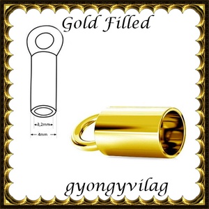 925-ös ezüst  lánckapocsvég  ELK V 14-3,2g - gyöngy, ékszerkellék - egyéb alkatrész - Meska.hu
