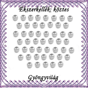 Ékszerkellék: köztes / díszítőelem / gyöngy BKÖ 1S 05-3e 100db/csomag - Meska.hu