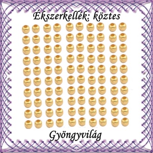 Ékszerkellék: köztes / díszítőelem / gyöngy BKÖ 1S 05-2a 200db/csomag, Kellékek & szerszámok, Gyöngyfűzés kellékek, Fém köztesek, Ékszerkészítés, Mindenmás, Ékszerkészítés, MESKA