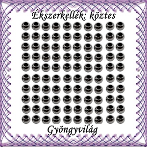Ékszerkellék: köztes / díszítőelem / gyöngy BKÖ 1S 05-2f 200db/csomag, Kellékek & szerszámok, Gyöngyfűzés kellékek, Fém köztesek, Ékszerkészítés, Mindenmás, Ékszerkészítés, MESKA