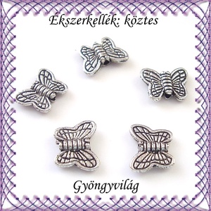 Ékszerkellék: köztes / díszítőelem / gyöngy BKÖ 1S 14 20db/csomag, Kellékek & szerszámok, Gyöngyfűzés kellékek, Fém köztesek, Ékszerkészítés, Mindenmás, Ékszerkészítés, MESKA
