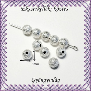 Ékszerkellék: köztes / díszítőelem / gyöngy BKÖ 1S 26-6e 20db/csomag - kellékek & szerszámok - gyöngyfűzés kellékek - fém köztesek - Meska.hu