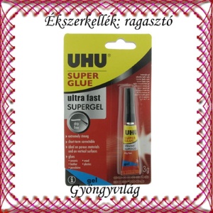 Ékszerkellék: ragasztó BEK R04, Kellékek & szerszámok, Gyöngyfűzés kellékek, Egyéb alkatrész, Ékszerkészítés, Mindenmás, Ékszerkészítés, MESKA