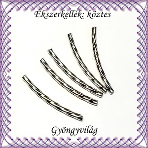 Ékszerkellék: köztes / díszítőelem / gyöngy BKÖ 1S 31-30x2,2r 7db/csomag - gyöngy, ékszerkellék - fém köztesek - Meska.hu Ékszerkellék: köztes / díszítőelem / gyöngy BKÖ 1S 31-30x2,2r 7db/csomag - gyöngy, ékszerkellék - fém köztesek - Meska.hu