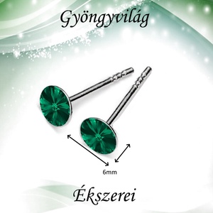 Fülbevalók: Swarovski rivoli, 925-ös sterling ezüst SFE-SWF01 több színben - ékszer - fülbevaló - pötty fülbevaló - Meska.hu Fülbevalók: Swarovski rivoli, 925-ös sterling ezüst SFE-SWF01 több színben - ékszer - fülbevaló - pötty fülbevaló - Meska.hu