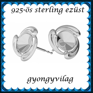 925-ös ezüst fülbevaló kapocs EFK B 56 - gyöngy, ékszerkellék - egyéb alkatrész - Meska.hu 925-ös ezüst fülbevaló kapocs EFK B 56 - gyöngy, ékszerkellék - egyéb alkatrész - Meska.hu