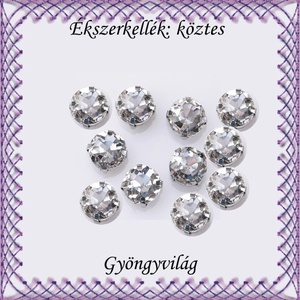Ékszerkellék: köztes / díszítőelem / gyöngy BKÖ 2S 09-4 20db/csomag, Kellékek & szerszámok, Gyöngyfűzés kellékek, Fém köztesek, Ékszerkészítés, Mindenmás, Ékszerkészítés, MESKA