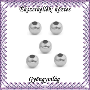 Ékszerkellék: köztes / díszítőelem / gyöngy BKÖ 1S 05-10e 10db/csomag, Kellékek & szerszámok, Gyöngyfűzés kellékek, Fém köztesek, Ékszerkészítés, Mindenmás, Ékszerkészítés, MESKA