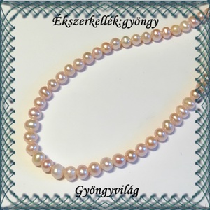 Ékszerkellék: igazgyöngy fűzér GYI-57 5-5,5mm mauve light - gyöngy, ékszerkellék - igazgyöngy - Meska.hu Ékszerkellék: igazgyöngy fűzér GYI-57 5-5,5mm mauve light - gyöngy, ékszerkellék - igazgyöngy - Meska.hu