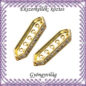 Ékszerkellék: köztes / díszítőelem / gyöngy BKÖ 5S 03-35a 5db, Kellékek & szerszámok, Gyöngyfűzés kellékek, Fém köztesek, Ékszerkészítés, Mindenmás, Ékszerkészítés, MESKA