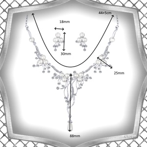 Esküvői, menyasszonyi, alkalmi ékszer szett,  ES-SZ11-e - esküvő - ékszer - ékszerszett - Meska.hu