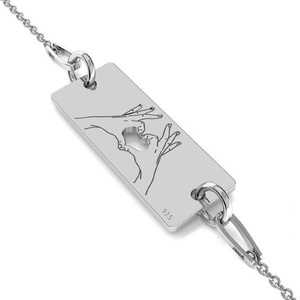 925-ös sterling ezüst ékszerkellék: gravírozható lap EGL 01e - gyöngy, ékszerkellék - fém köztesek - Meska.hu 925-ös sterling ezüst ékszerkellék: gravírozható lap EGL 01e - gyöngy, ékszerkellék - fém köztesek - Meska.hu