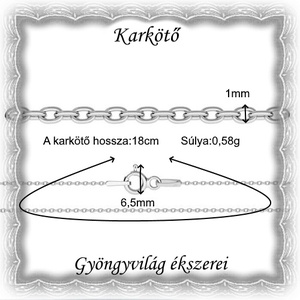 Ékszerek-nyakláncok: 925-ös sterling ezüst lánc SSZ-EÜL 05-42-1e - ékszer - nyaklánc - párhuzamos nyaklánc - Meska.hu