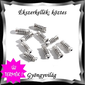 Ékszerkellék: köztes / díszítőelem / gyöngy  BKÖ 1S 43 20db/csomag, Kellékek & szerszámok, Gyöngyfűzés kellékek, Fém köztesek, Ékszerkészítés, Mindenmás, Ékszerkészítés, MESKA