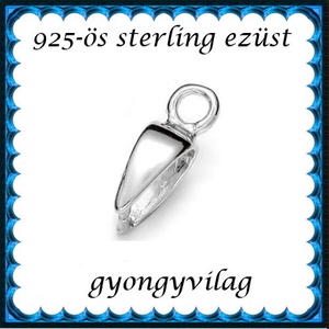 925-ös ezüst medálkapocs  EMK 110e, Kellékek & szerszámok, Ékszerkellék, Medáltartó, medálkapocs, Ékszerkészítés, Ékszerkészítés, MESKA