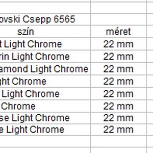 Ékszerkellék: Swarovski kristály csepp 22mm-es medál több színben SW6565-22 - kellékek & szerszámok - gyöngyfűzés kellékek - swarovski kristályok - Meska.hu