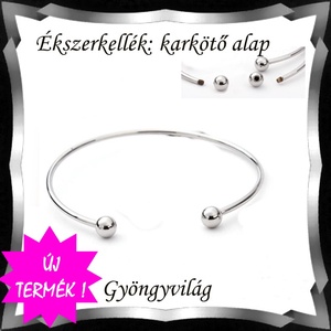 Ékszerkellék: karkötő alap BKA 02, Kellékek & szerszámok, Ékszerkellék, Karkötő alap, Ékszerkészítés, Mindenmás, Ékszerkészítés, MESKA