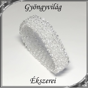 Capriccho 4 soros fűzött swarovski karkötő SK-CA-SW01-4 - ékszer - karkötő - széles karkötő - Meska.hu Capriccho 4 soros fűzött swarovski karkötő SK-CA-SW01-4 - ékszer - karkötő - széles karkötő - Meska.hu