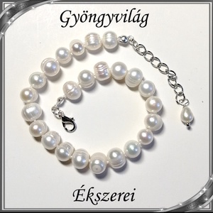 Édesvizi igazgyöngy szett, ezüstözött kapoccsal SSZEB-IG05 7x8 fehér - ékszer - ékszerszett - Meska.hu Édesvizi igazgyöngy szett, ezüstözött kapoccsal SSZEB-IG05 7x8 fehér - ékszer - ékszerszett - Meska.hu