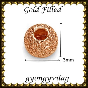 925-ös sterling ezüst ékszerkellék: köztes/gyöngy/díszitőelem EKÖ 34 3mm  rg - kellékek & szerszámok - gyöngyfűzés kellékek - fém köztesek - Meska.hu