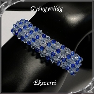  Ékszerek-karkötők: Capriccho 4 soros fűzött kristály gyöngy karkötő SKCA-K4-03  - ékszer - karkötő - gyöngyös karkötő - Meska.hu